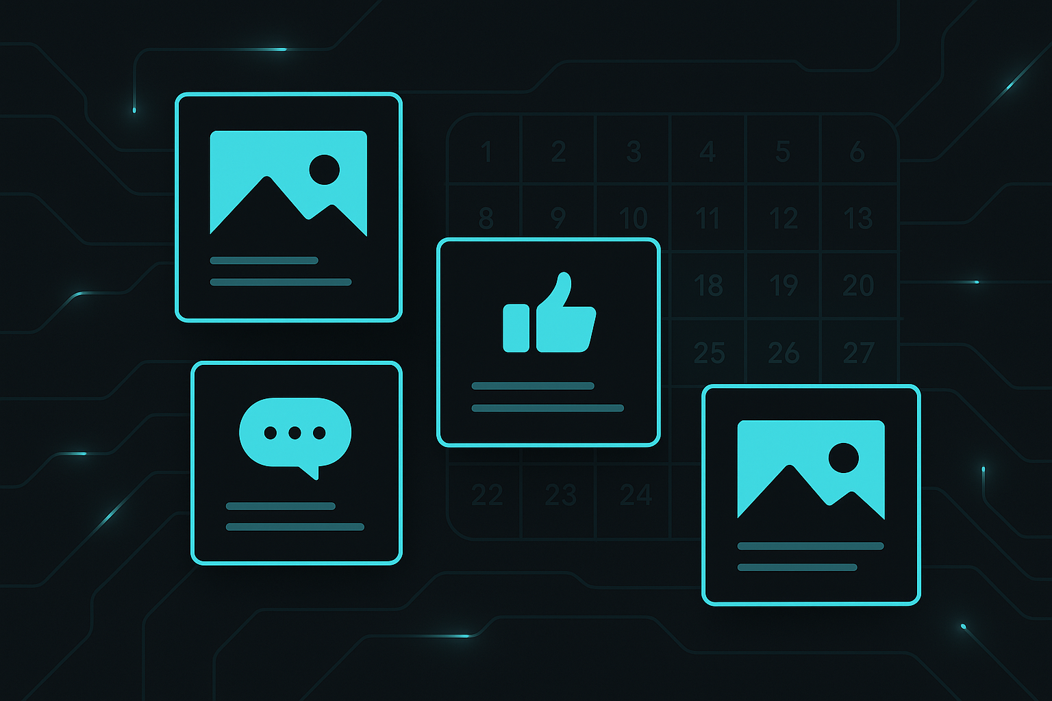 Plan Pro de gestión de redes sociales con IA (8–16 publicaciones y reels)