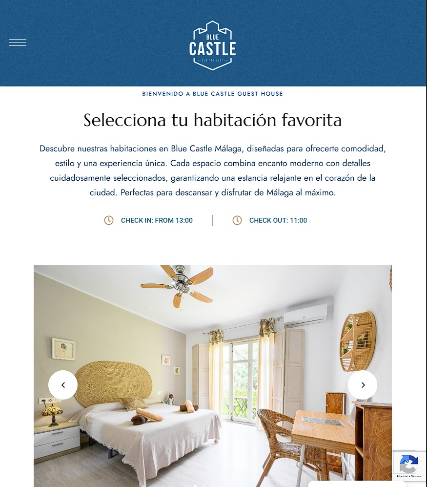 bluecastle habitaciones
