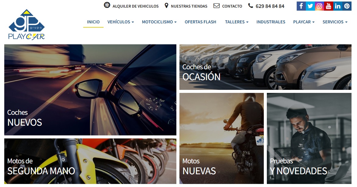 cuadro principal grupo playcar