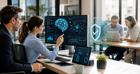 Ilustración: AI Act para pymes: pasos prácticos para usar IA cumpliendo la nueva normativa europea
